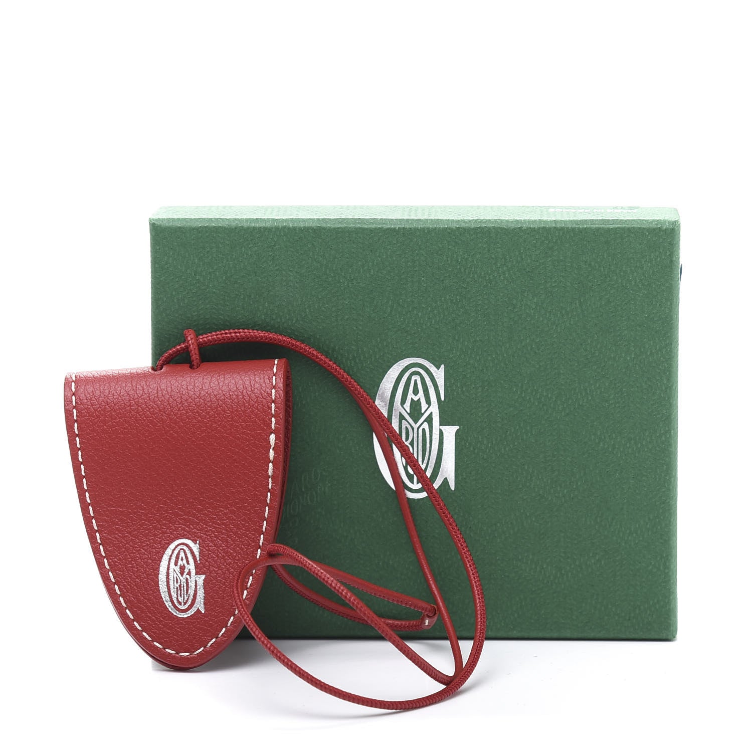 Goyard Calfskin Bag Clip Red 6 of 6