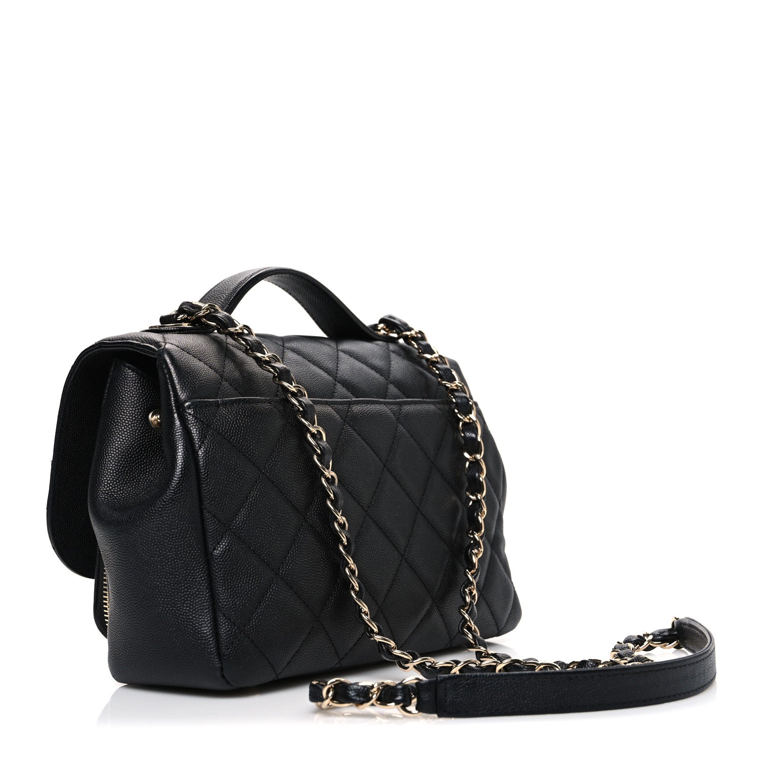 Chanel Caviar Quilted Medium Business Affinity Flap Black 3 of 11