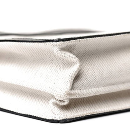 Balenciaga Cotton Canvas Pochette Crossbody Bag Black 7 of 9