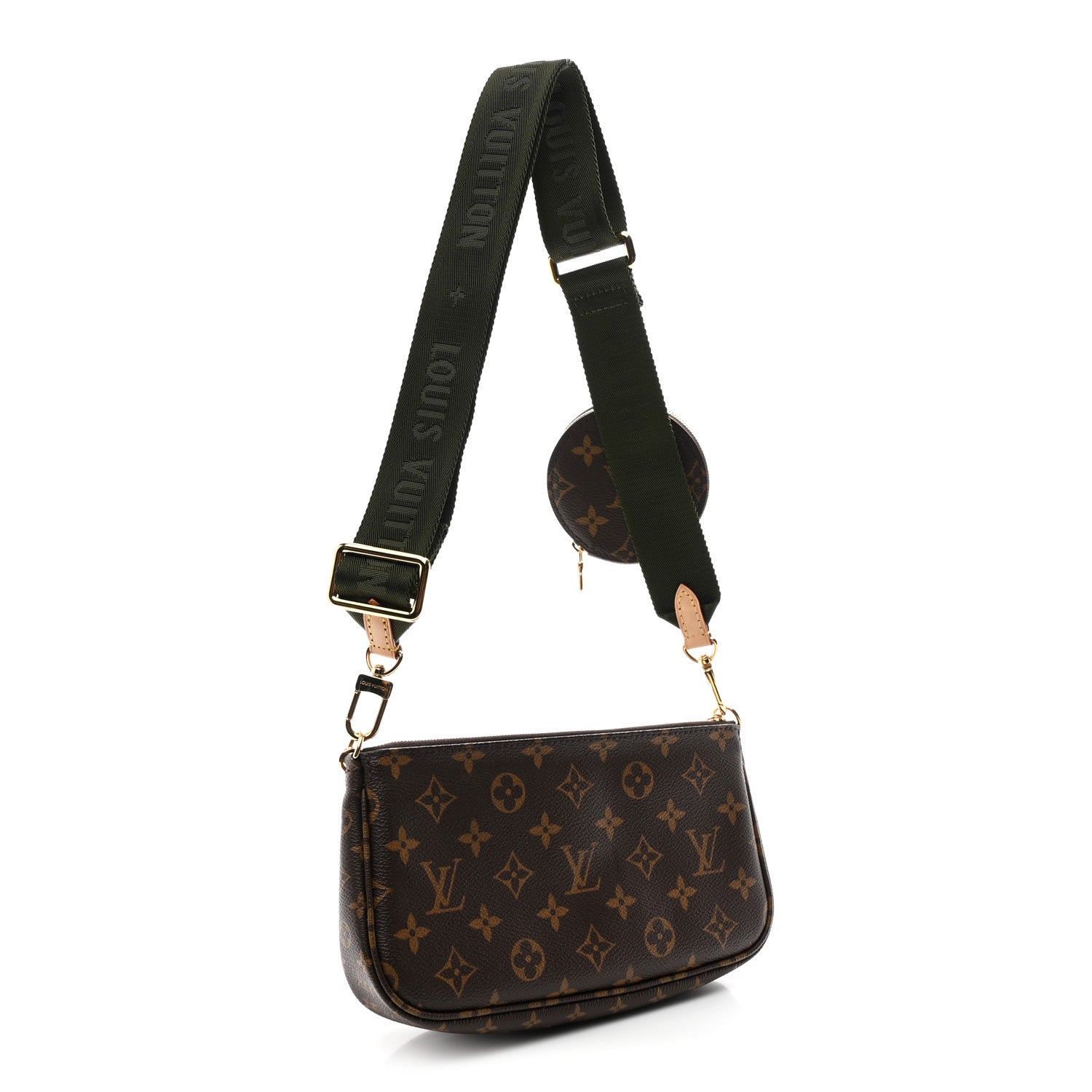 Louis Vuitton Monogram Multi Pochette Accessories Kaki 3 of 12
