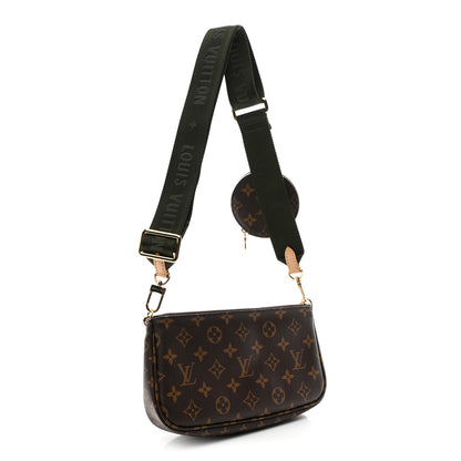 Louis Vuitton Monogram Multi Pochette Accessories Kaki 3 of 12