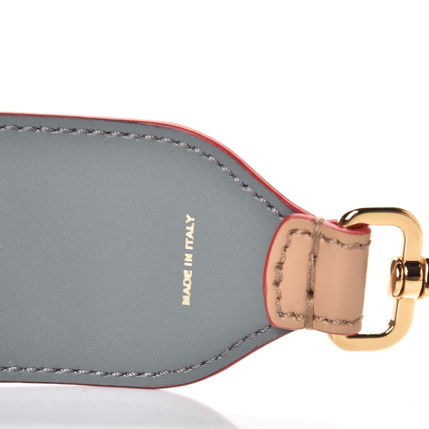 Fendi Vitello Liberty Velvet FF Multicolor Strap You Multicolor Cuoio 5 of 6