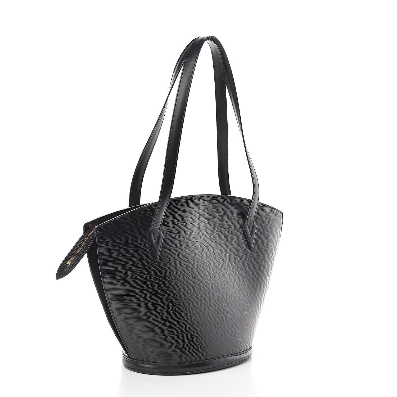 Louis Vuitton Epi Saint Jacques GM Black 3 of 9