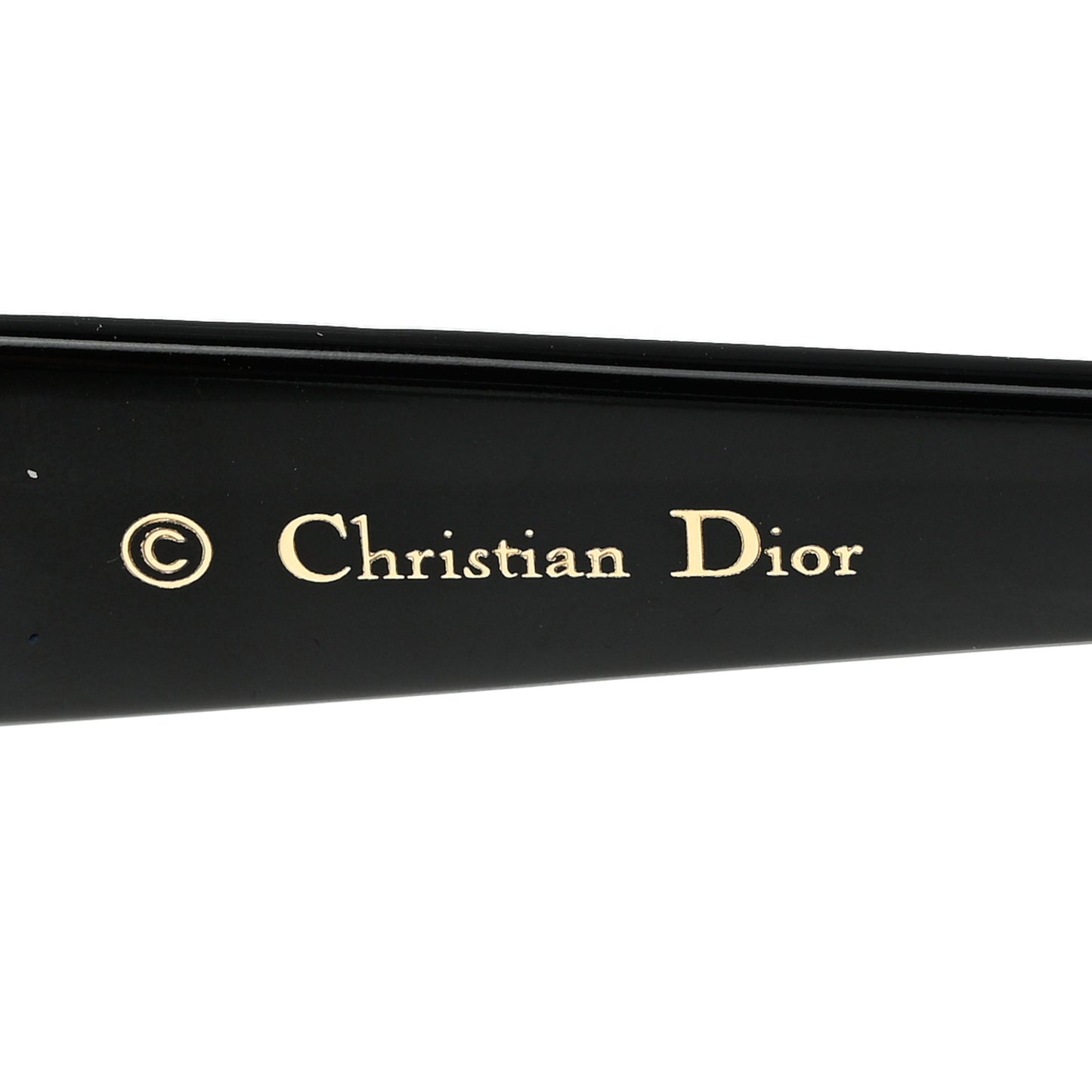 Acetate Cannage Lady Dior Studs 5 Sunglasses Black