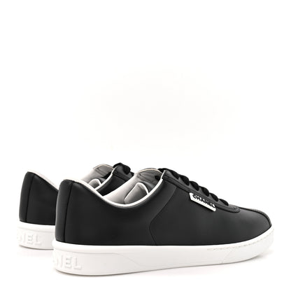 Chanel Calfskin CC Uniform Womens Sneakers 39 Black 6 of 10