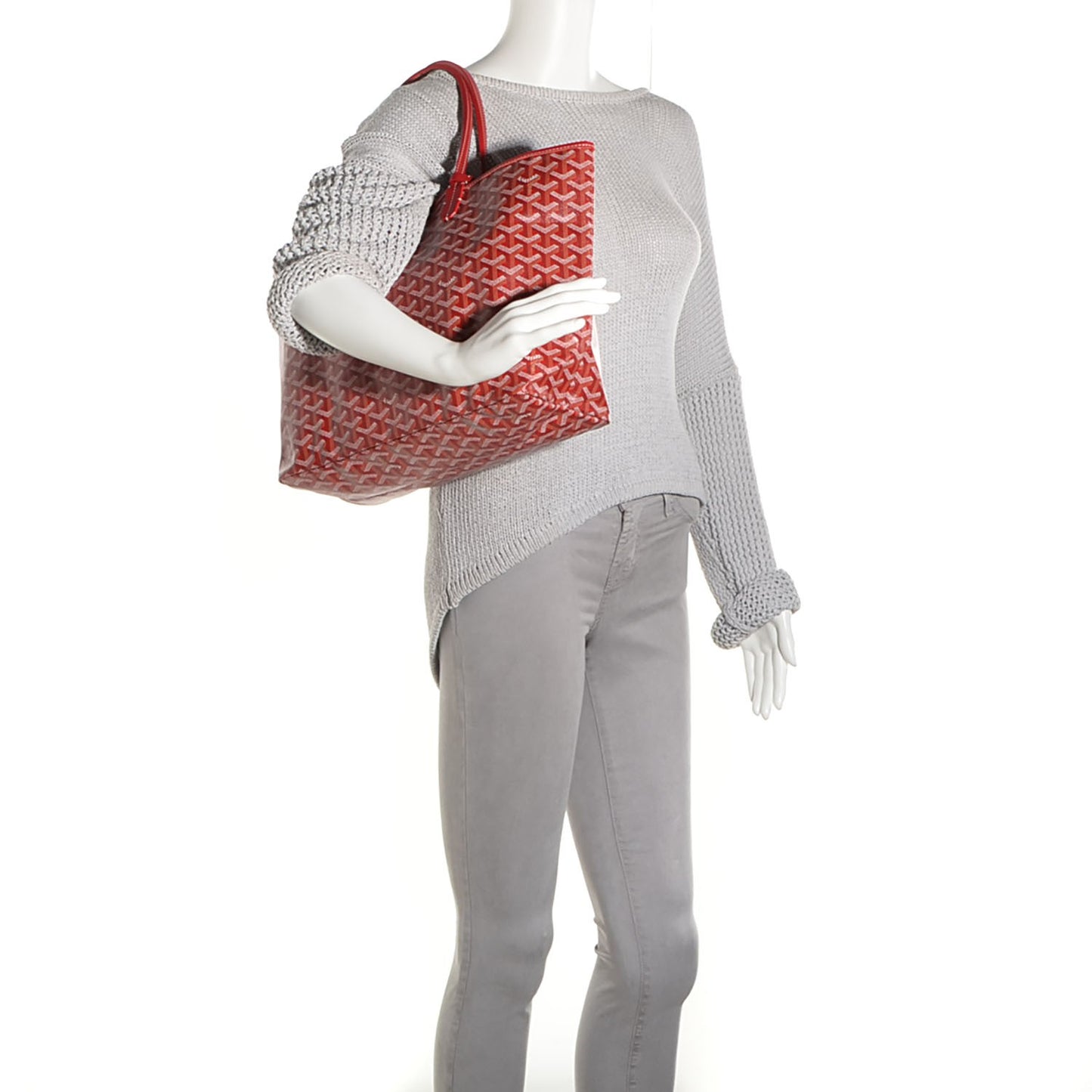 Goyardine Saint Louis PM Red