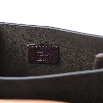 Fendi Vitello King Karligraphy Crossbody Bag Cuoio 8 of 10