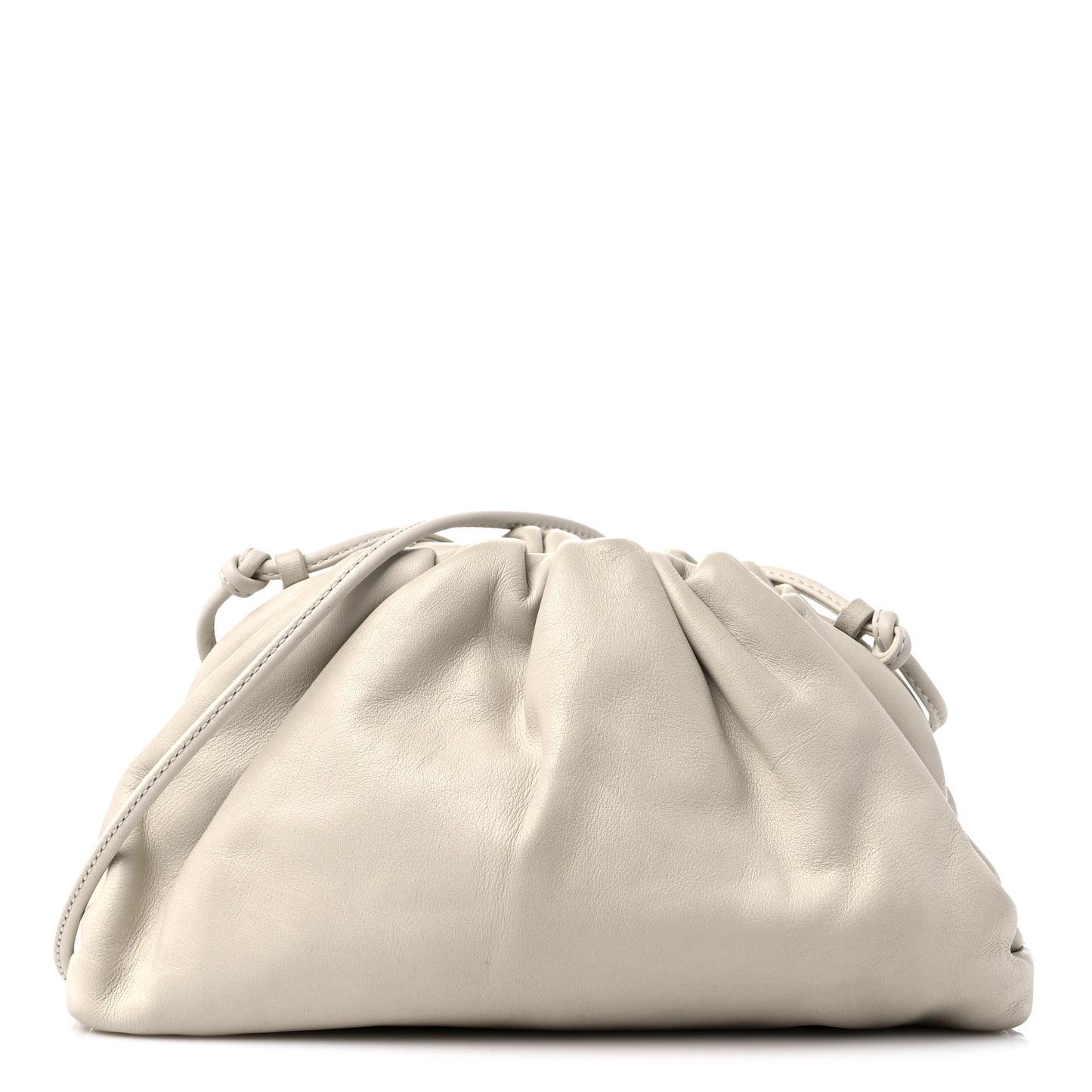Butter Calfskin The Mini Pouch Chalk