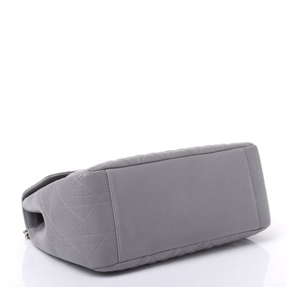 Christian Dior Lambskin Cannage Large Miss Dior Flap Grey 3 of 8