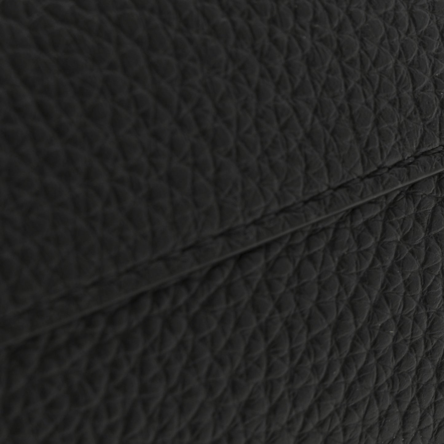 Small Classic Grain Darley Cosmetic Pouch Black