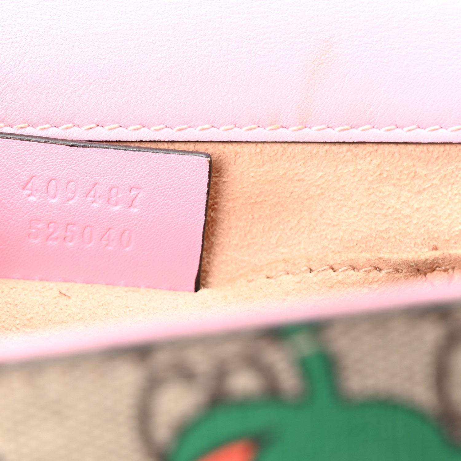 Gucci GG Supreme Monogram Strawberry Small Padlock Shoulder Bag 7 of 10