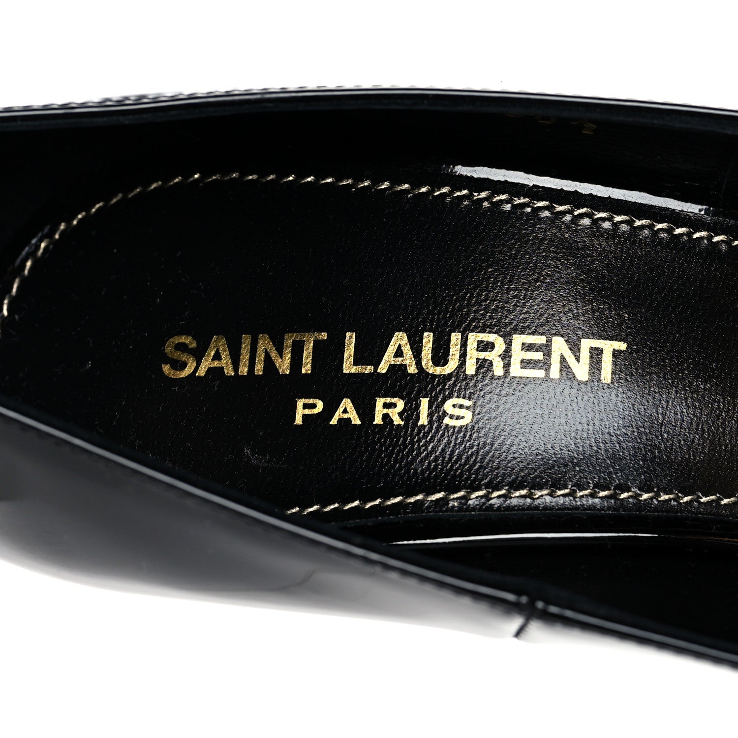 Saint Laurent Patent Opyum 110 Pumps 38.5 Black 6 of 10