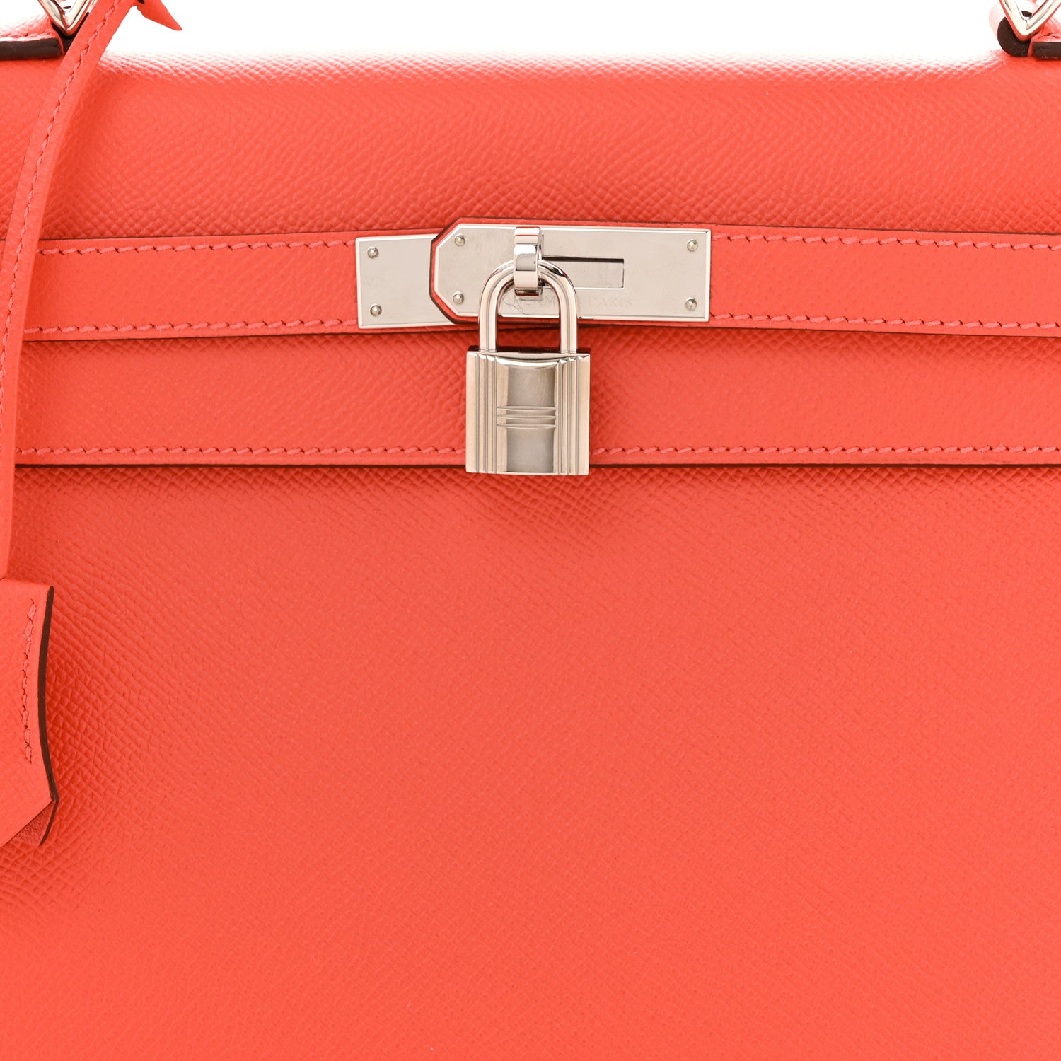 Hermes Epsom Kelly Sellier 32 Rose Jaipur 8 of 11