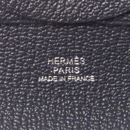 Hermes Chevre Mysore Bastia Coin Purse Ardoise 7 of 7