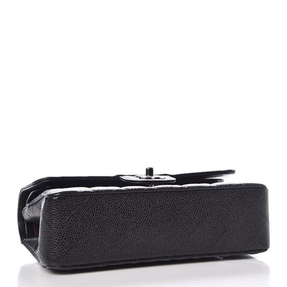 Chanel Caviar Quilted Small Double Flap Black 5 of 8