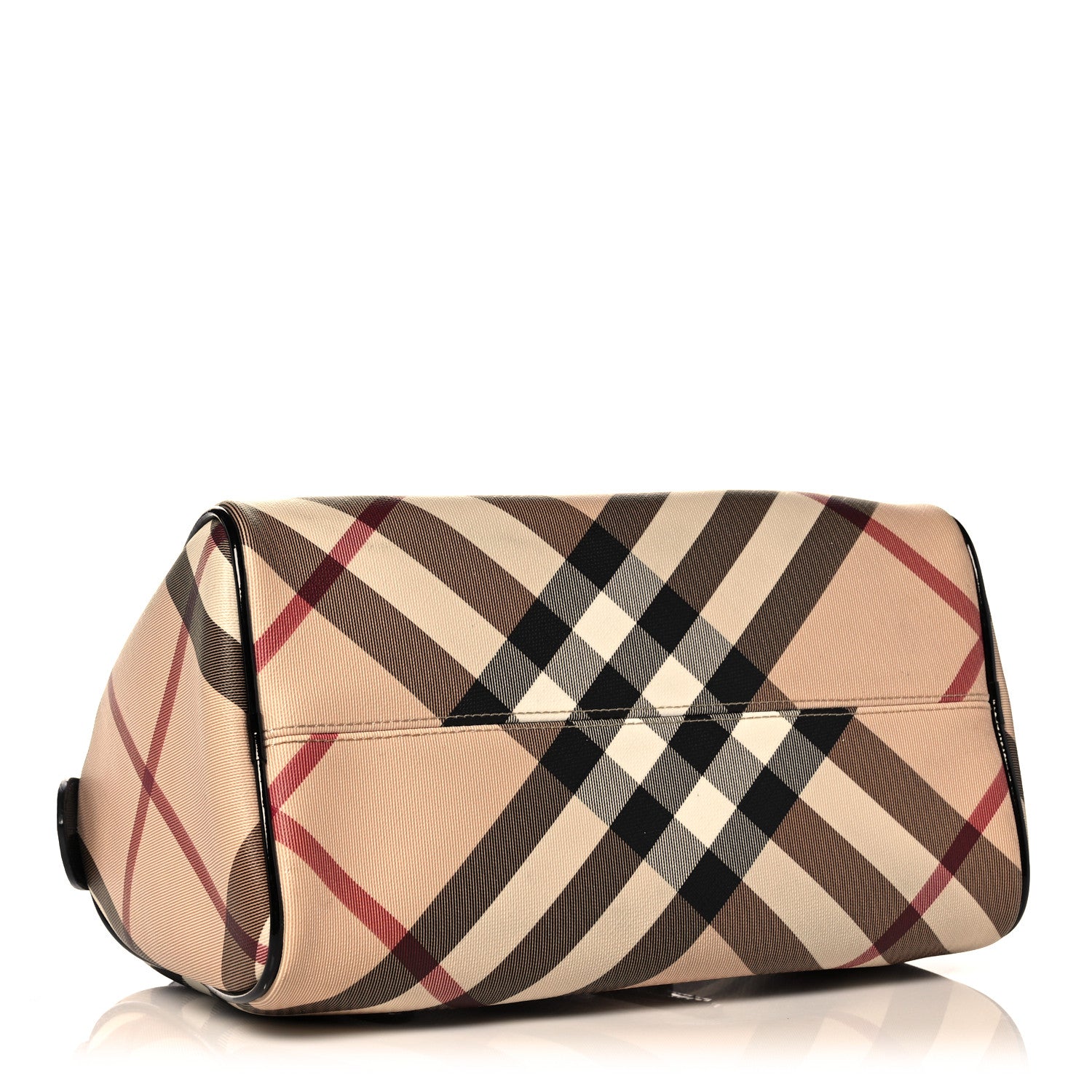 Burberry Nova Check Small Chester Bowling Bag Black 4 of 14