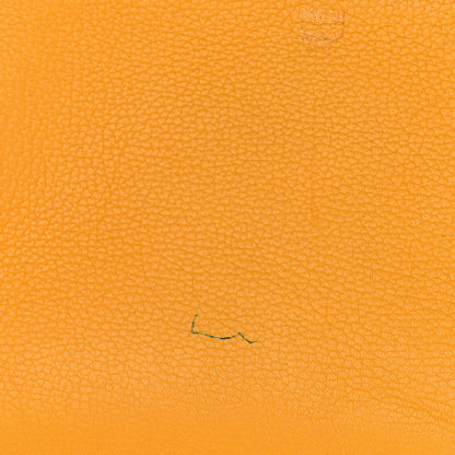 MCM Grained Calfskin Milla Double Crossbody Bag Golden Mango 13 of 14