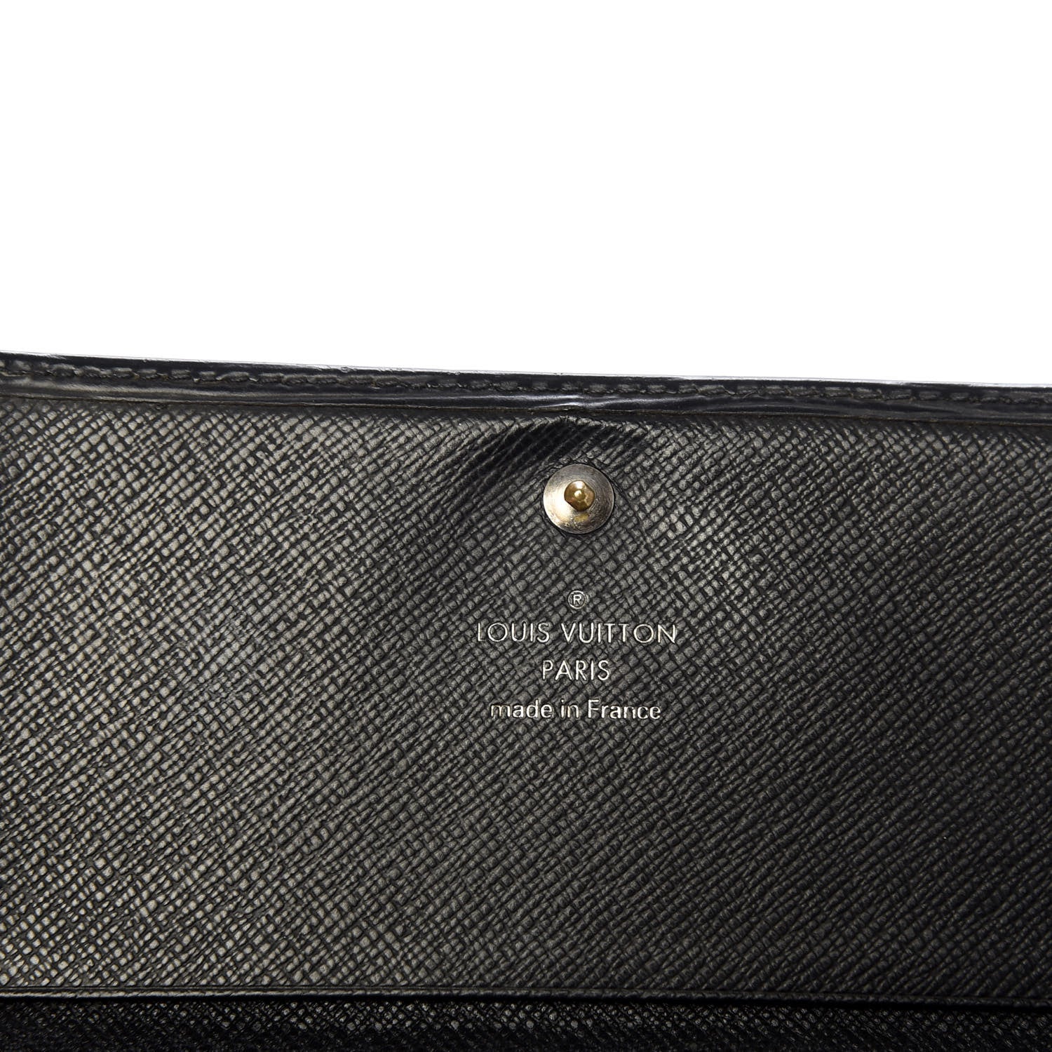 Louis Vuitton Epi Porte-Monnaie Billets Tresor Wallet Black 6 of 8