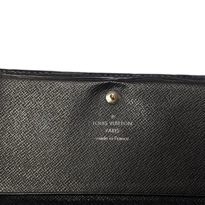 Louis Vuitton Epi Porte-Monnaie Billets Tresor Wallet Black 6 of 8