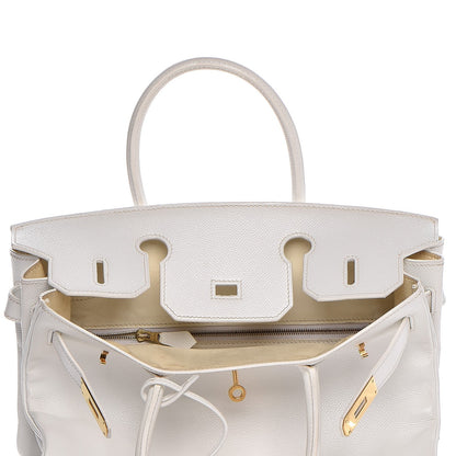 Hermes Epsom Birkin 30 White 8 of 50