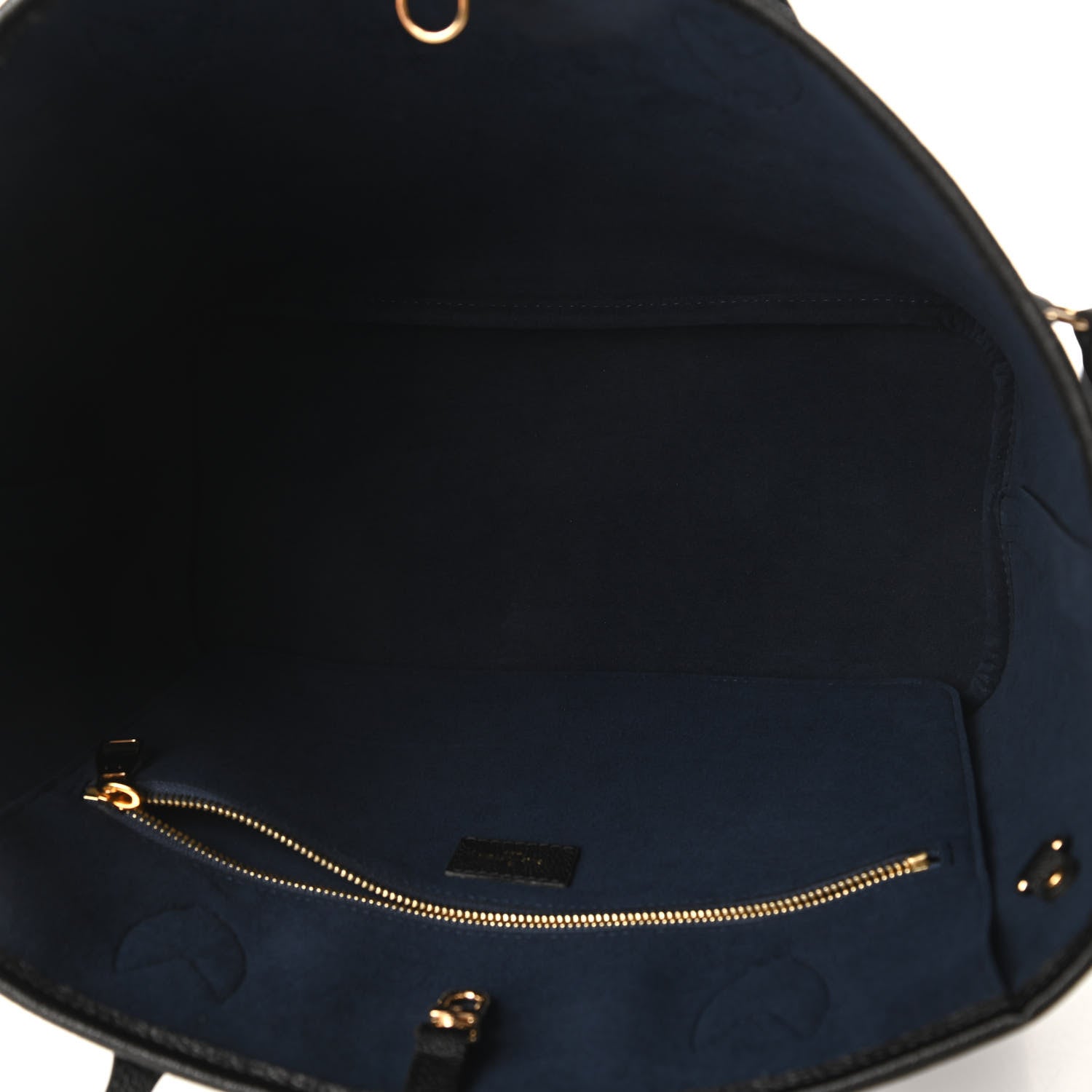 Louis Vuitton Empreinte Monogram Giant Neverfull MM Black 5 of 10