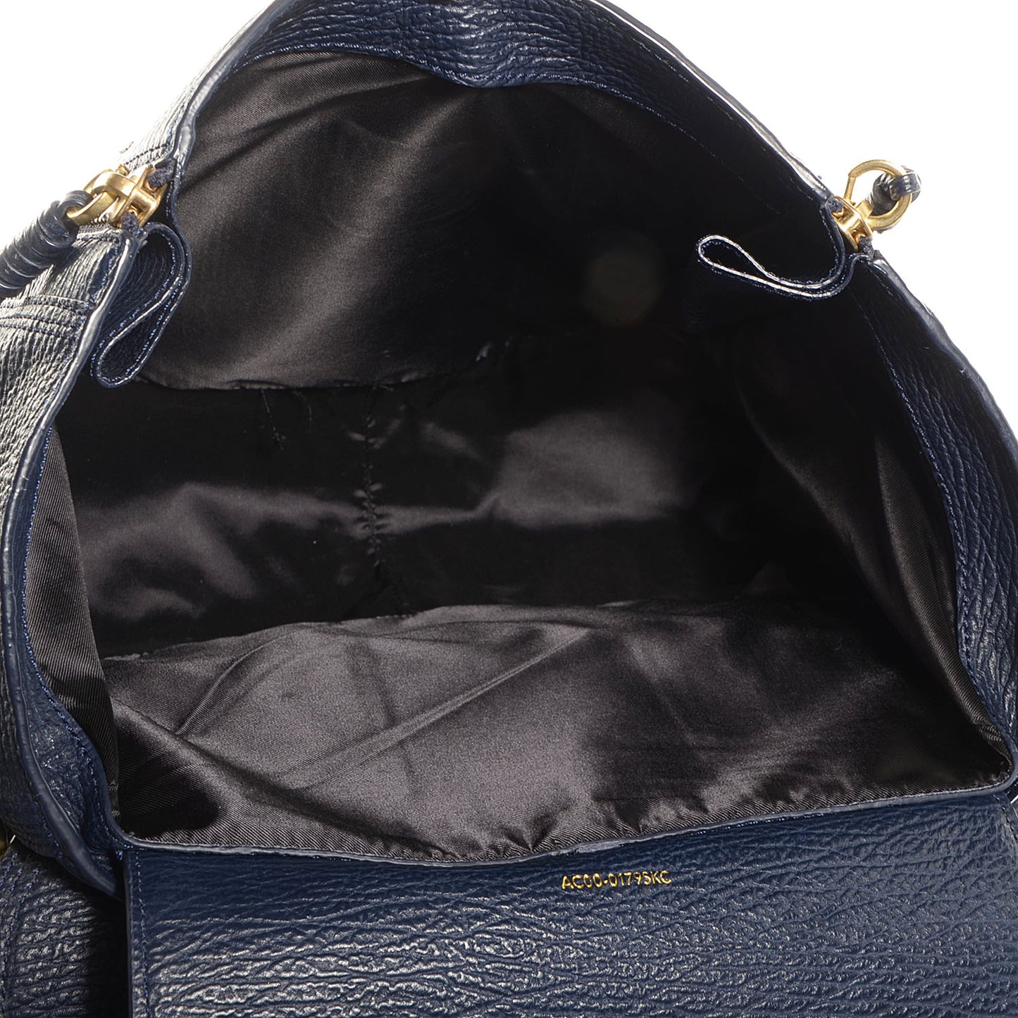 3.1 Shark Embossed Leather Medium Pashli Satchel Ink
