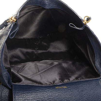 3.1 Phillip Lim 3.1 Shark Embossed Leather Medium Pashli Satchel Ink 5 of 14