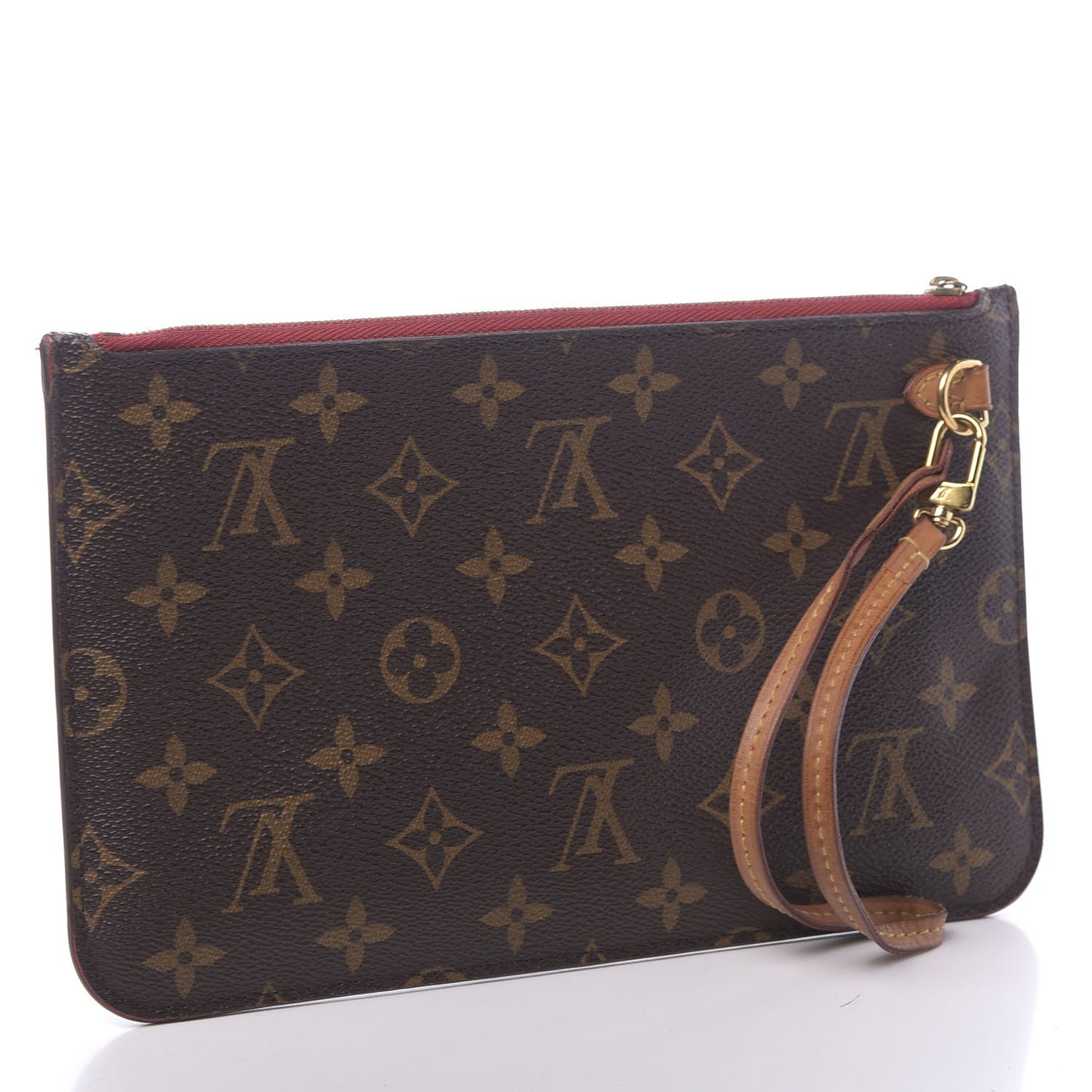 Monogram Neverfull MM GM Pochette Cherry