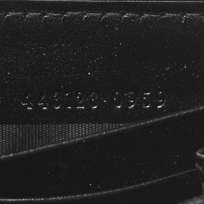 Gucci Calfskin Matelasse GG Marmont Zip Around Wallet Black 7 of 9