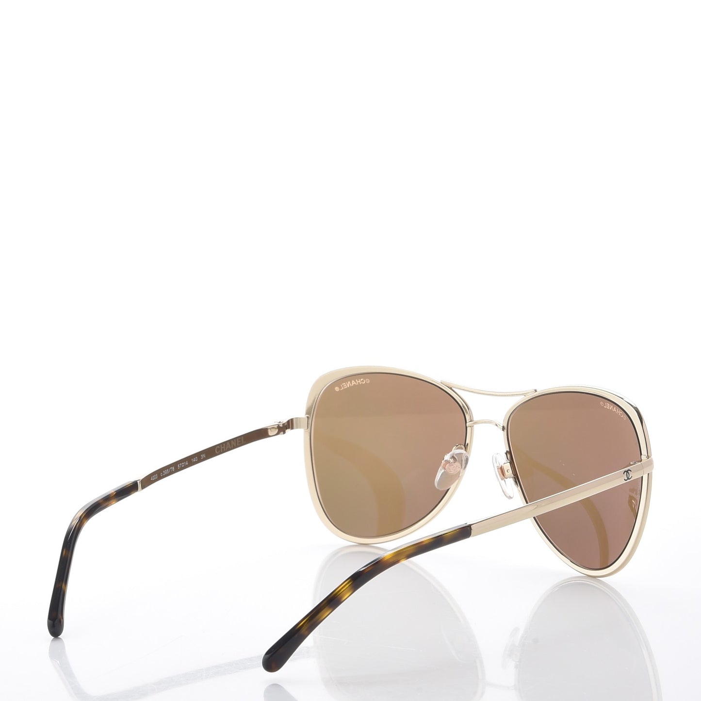 18K Pilot Summer Sunglasses 4223 Gold