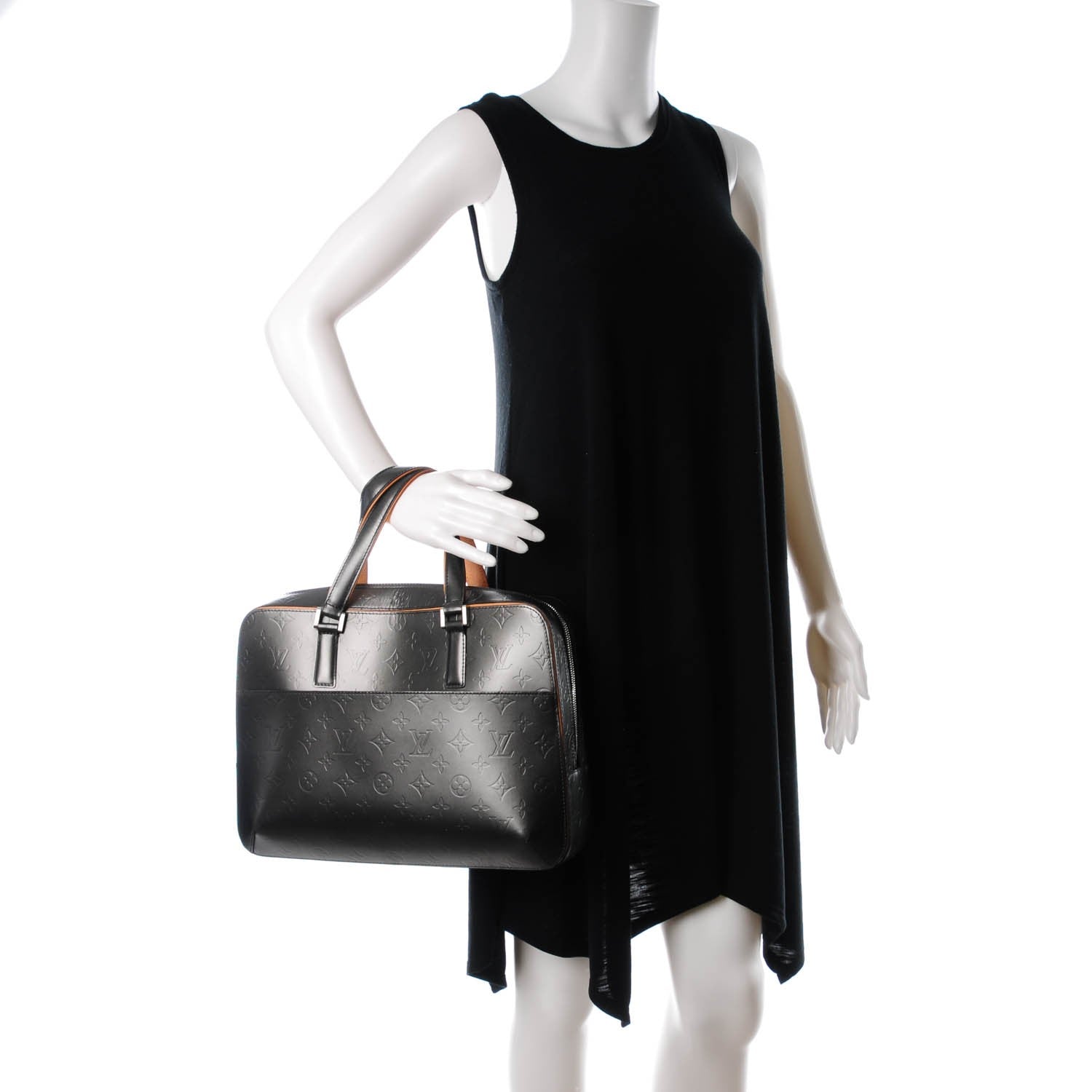 Louis Vuitton Mat Monogram Malden Black 2 of 9