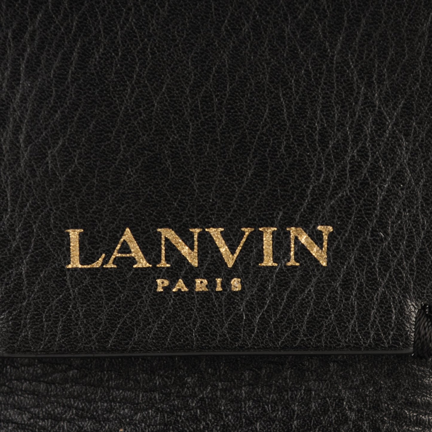 Calfskin Padam Satchel Black