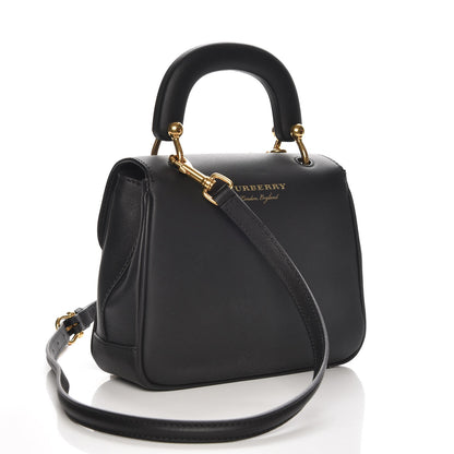 Burberry Trench Calfskin Small DK88 Top Handle Bag Black 4 of 8