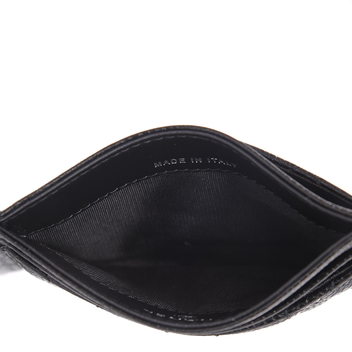 Chanel Caviar Quilted Incognito Card Holder Black 5 of 9