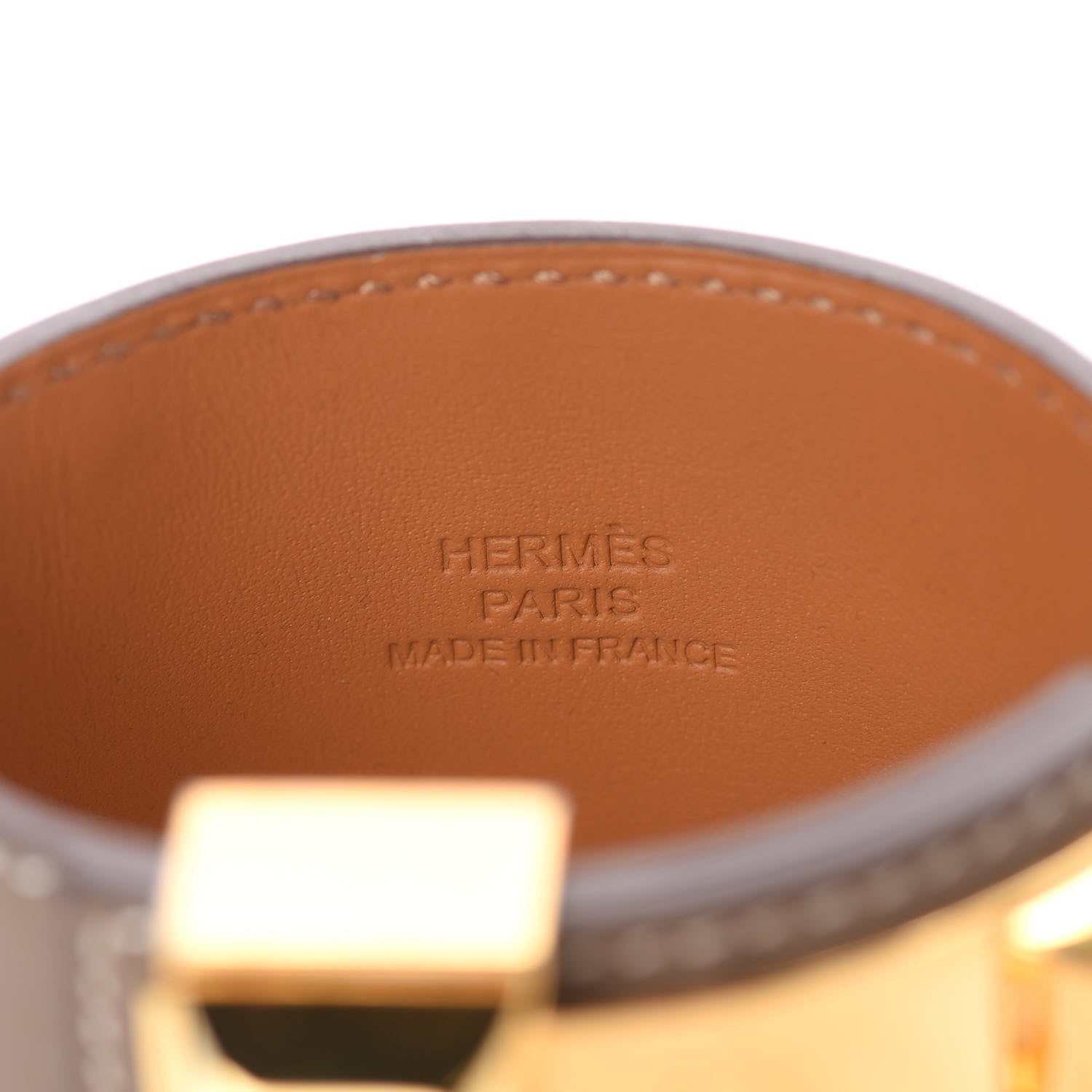 Hermes Swift Collier De Chien CDC Bracelet T2 Etoupe 4 of 6