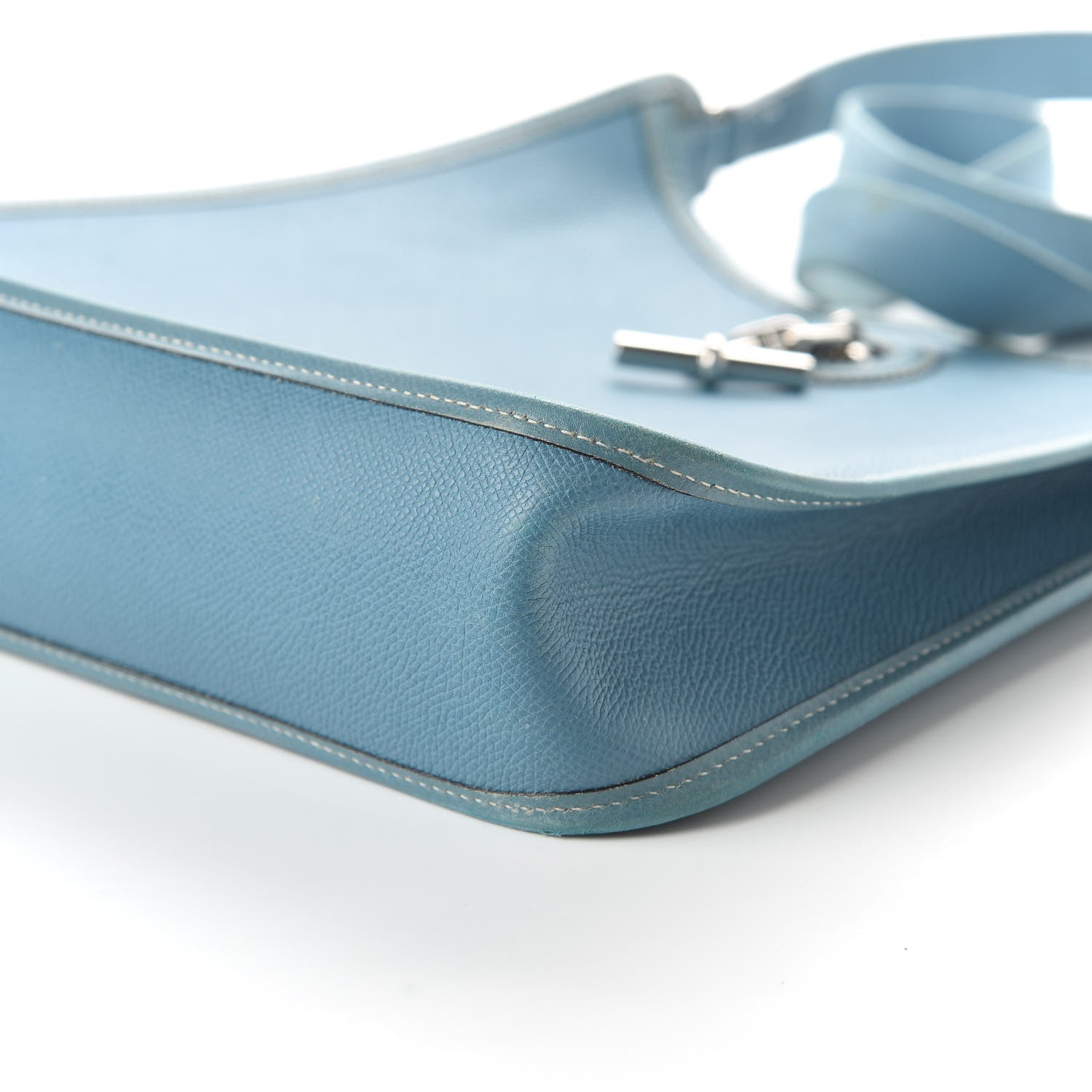 Hermes Epsom Vespa PM Blue Jean 7 of 10