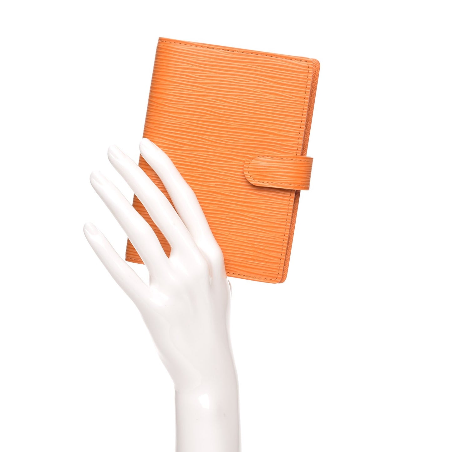 Epi Small Ring Agenda Cover Mandarin