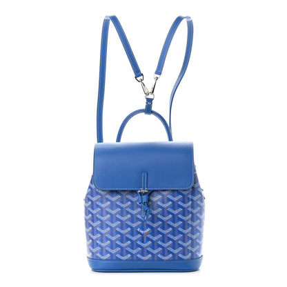 Goyard Goyardine Calfskin Mini Alpin Backpack Sky Blue 1 of 10