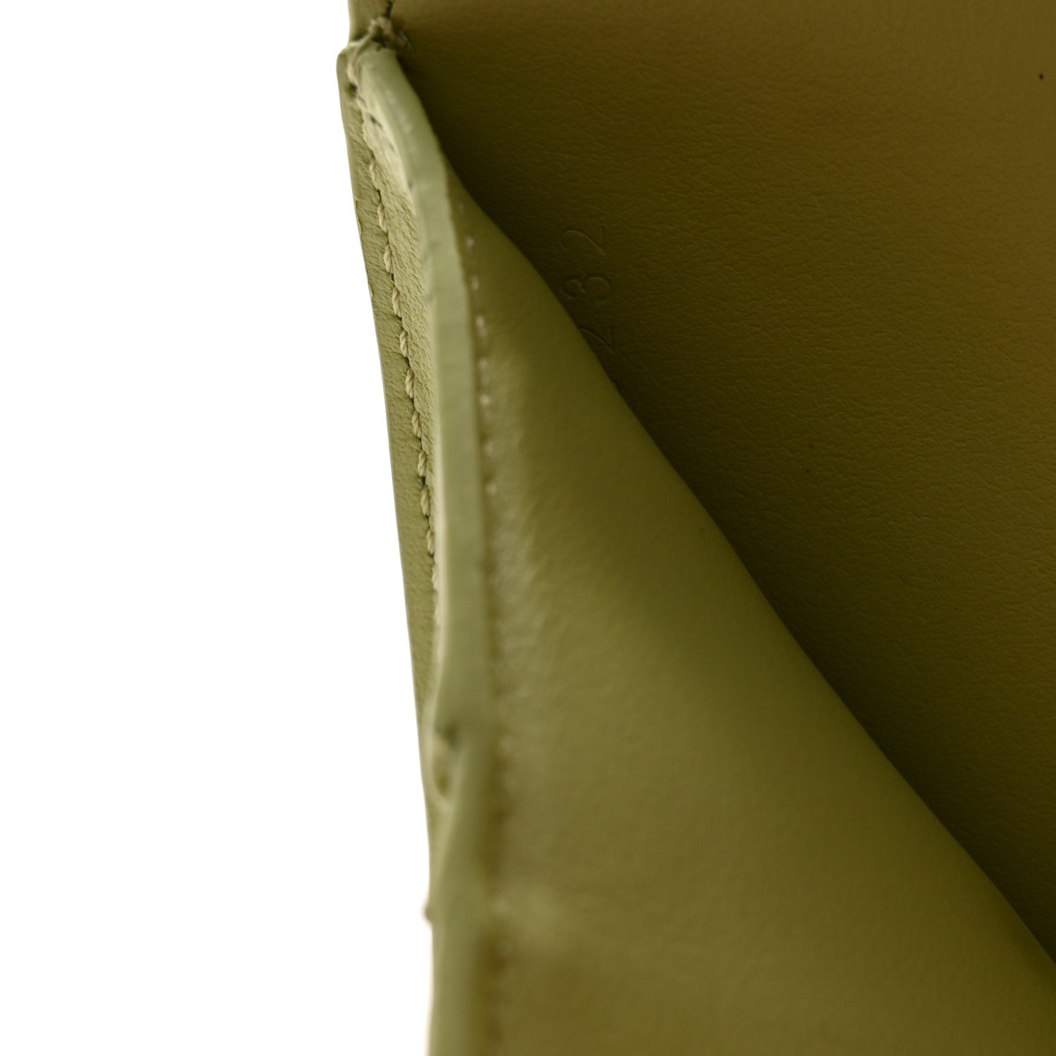 Celine Shiny Calfskin Small Triomphe Wallet Light Jade 8 of 8