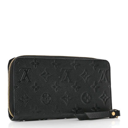 Louis Vuitton Empreinte Zippy Wallet Black 3 of 9