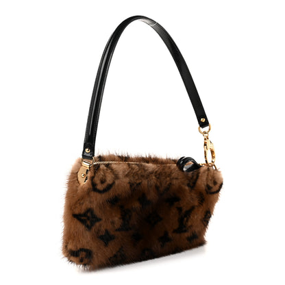 Louis Vuitton Monogram Mink Vison Milla MM Brown 3 of 9