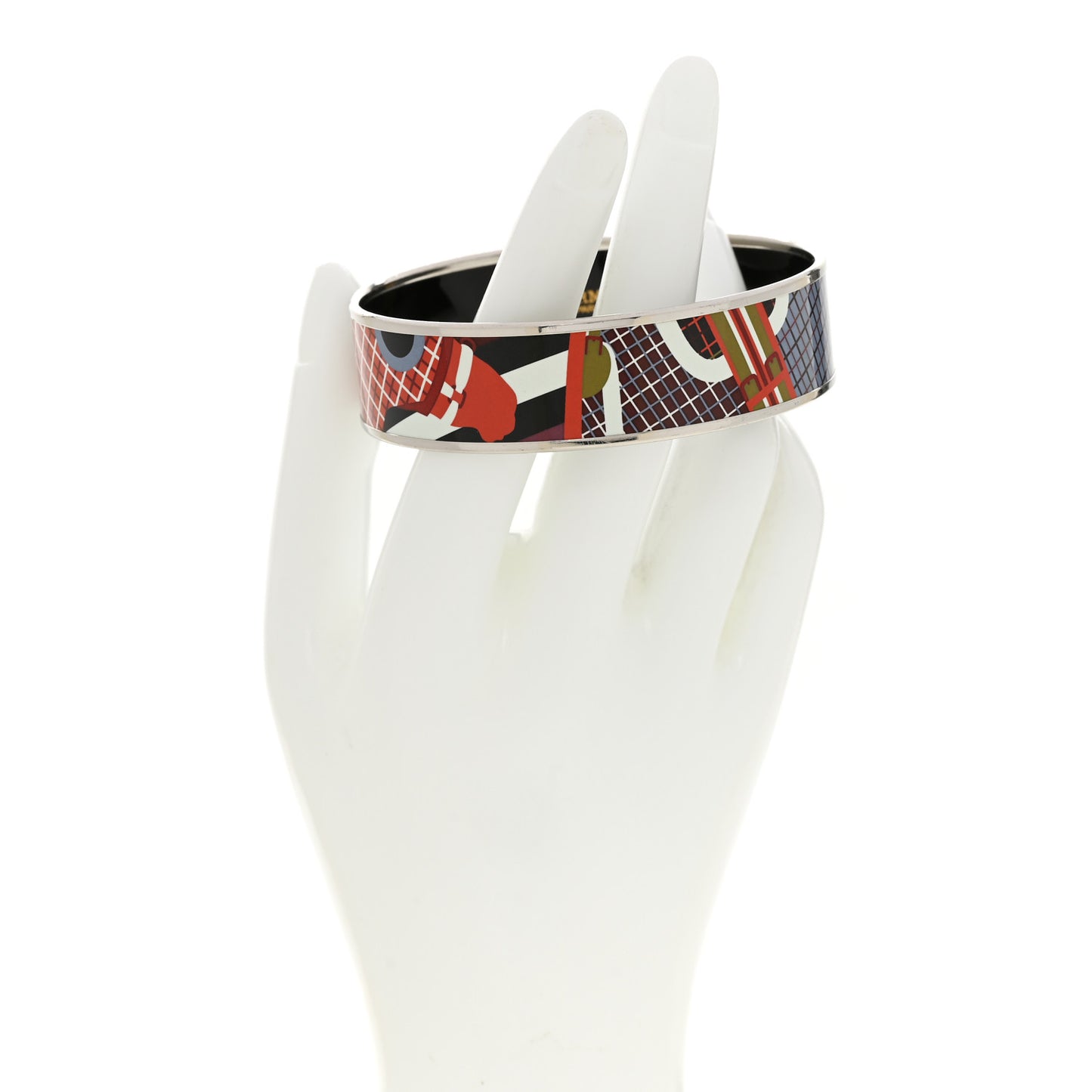 Enamel Printed Wide Pour Sortir Bracelet 70