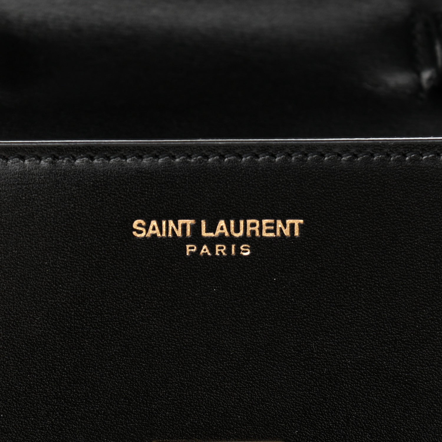 Saint Laurent Calfskin Mini High School Satchel Black 6 of 9