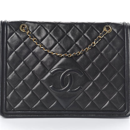 Chanel Lambskin Quilted Timeless CC Small Single Flap Black 9 of 13