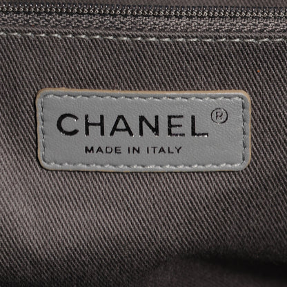 Chanel Canvas Deauville Large Tote Grey 6 of 7