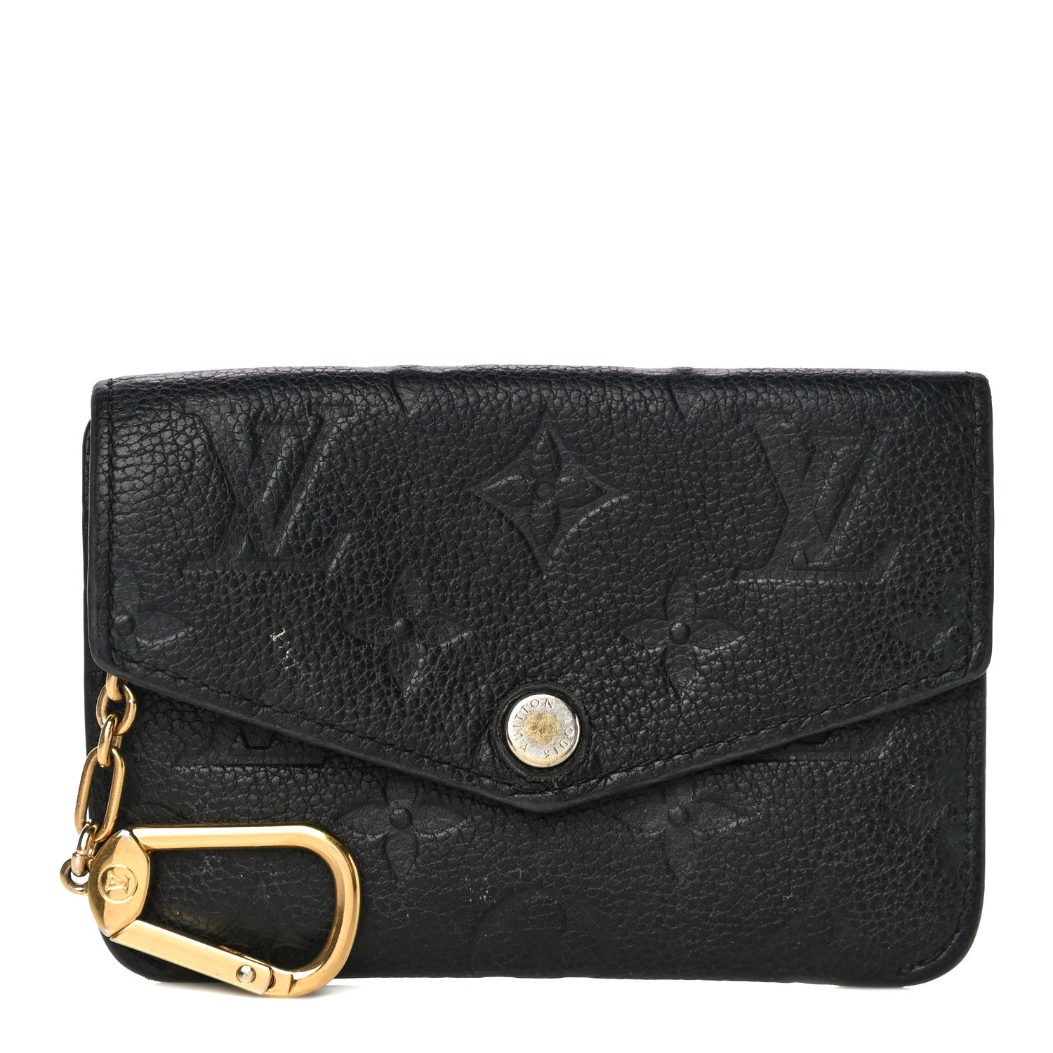 Louis Vuitton Empreinte Key Pouch Black 1 of 11