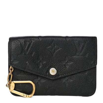 Louis Vuitton Empreinte Key Pouch Black 1 of 11