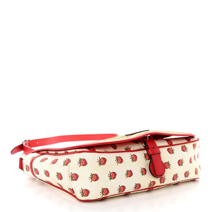 Gucci Coated Canvas Love Parade Kids Strawberry Fairy Messenger Bag Multicolor 4 of 10
