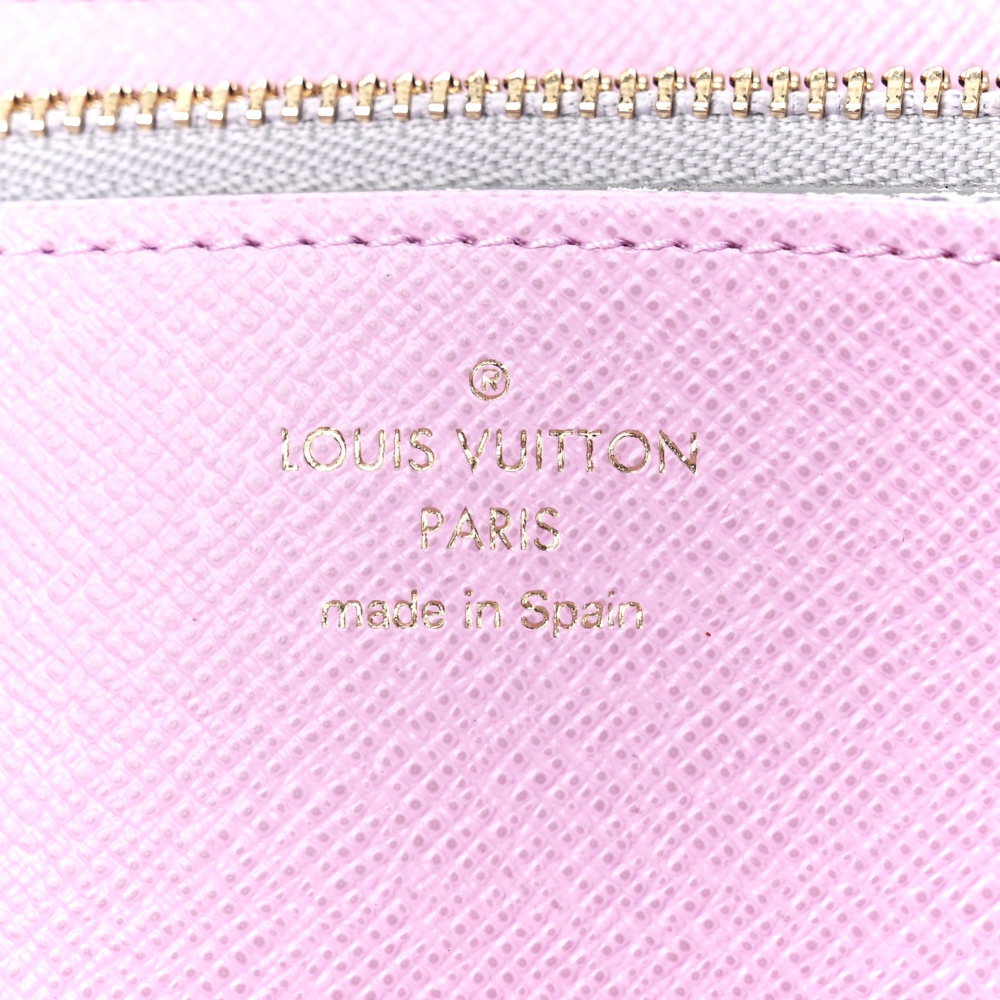 Metallic Monogram LV Garden Zippy Wallet Silver