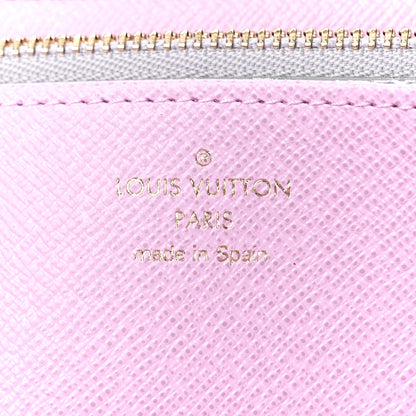 Louis Vuitton Metallic Monogram LV Garden Zippy Wallet Silver 6 of 11